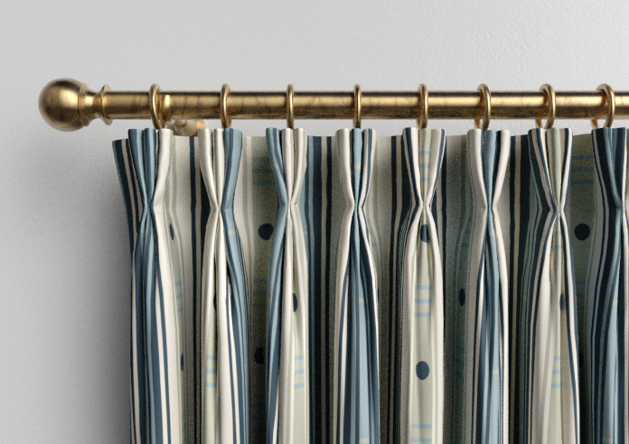 The British Stripe Co. William, Polzeath No.1 - Made to Measure Curtains - Image 11